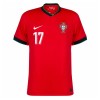 Maillot de Supporter Portugal R. Leao 17 Domicile Euro 2024 Pour Homme